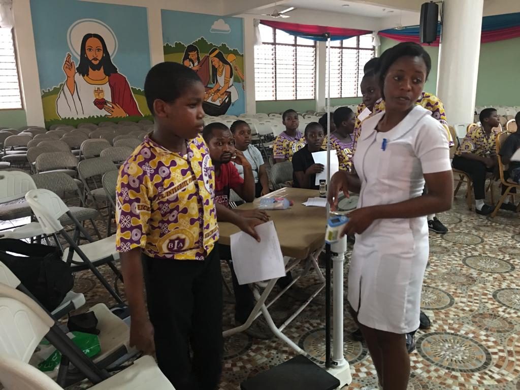 Free medical screening for all pupils